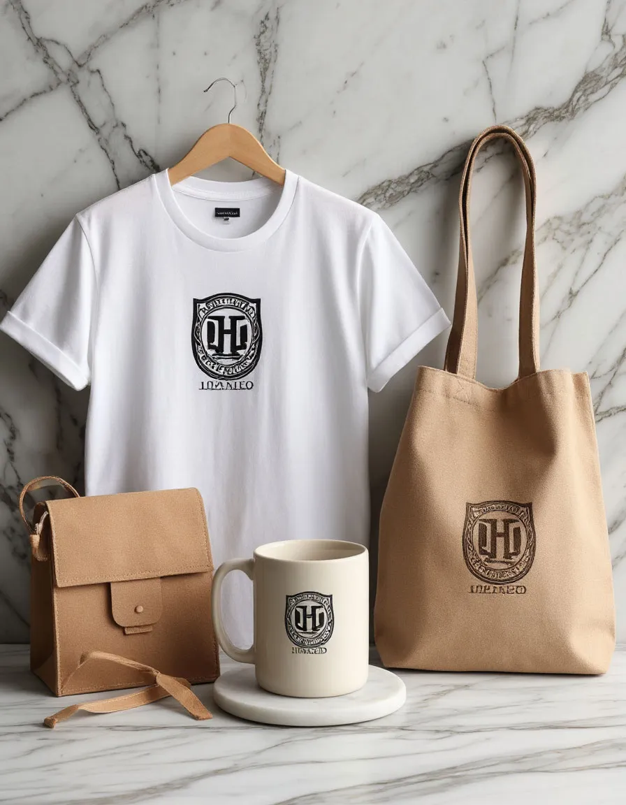 Брендированный мерч на заказ в {{p}} | Производство корпоративной одежды и подарков с логотипом